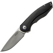 Maniago Knife Makers V026 Timavo Linerlock Knife Viper Black