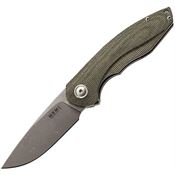 Maniago Knife Makers V027 Timavo Linerlock Knife Viper Green