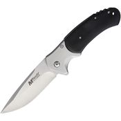 MTech Knives A1155BK Linerlock Knife Assist Open Black Pakkawood