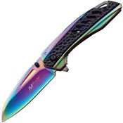MTech Knives A1133RB Framelock Knife Assisted Opening Spectrum