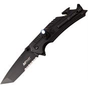 MTech Knives A1114BK Linerlock Knife Assist Open Black