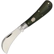 Rough Rider Knives 1993 Hawkbill Green Micarta