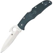 Spyderco 10PGYW Endura 4 Wave VG-10 Lockback Knife Black Handles