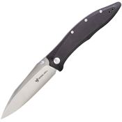 Steel Will Knives F5301 Gienah Linerlock Knife Black