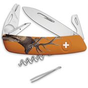 Swiza Pocket Knives B070W003 TT03 Tick Tool Deer