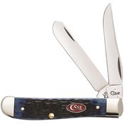 Case 07321 Mini Trapper Navy Blue Bone