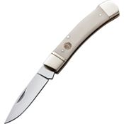 Boker 110250WB Lockback Knife White Smooth Bone