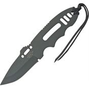 TOPS 201 Covert Anti-Terrorism Carbon Fixed Blade Knife Skeletonized Handles