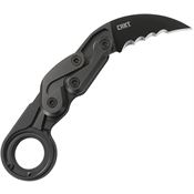 CRKT 4040V Provoke Kinematic Black Knife Black Handles