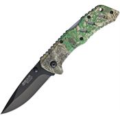 Bear Edge 61120 Large Assist Open Lockback Knife Black Handles