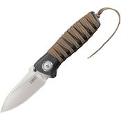 CRKT 6235 Parascale Deadbolt Lock Knife Black Handles