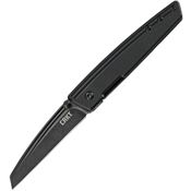 CRKT 7140 Inara Black Framelock Knife Black Handles