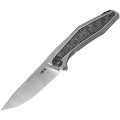 Zero Tolerance 0470 Framelock Knife Carbon Fiber Handles