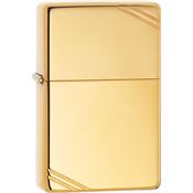 Zippo 11280 Vintage with Slashes Brass