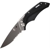 Gerber 31002269 Contrast Plunge Lock Assist Open Gray Knife Black Handles