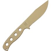 Mission S0618 MPS-A2 Fixed Blade Knife Tan Handles