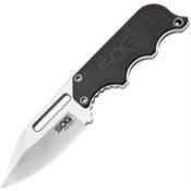 SOG NB1012CP Instinct Satin Fixed Blade Knife G10 Black Handles