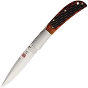 Al Mar K7006 Eagle Lockback Knife Honey Bone Handles