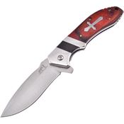 Frost BKH014BRW Linerlock Knife Brown