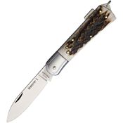 Mercury 9801DC Hunting Lockback Knife Stag