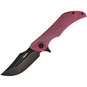 VDK 026 Talisman Linerlock Knife Red Jade