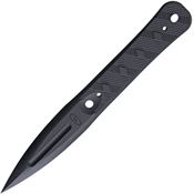 VZ Grips 00203LS Executive Dagger Black Fixed Blade Knife