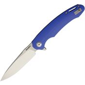 Beyond EDC 1902DGBL Harak Linerlock Knife Blue Handles