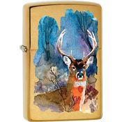Zippo 15283 Deer Design Lighter