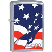 Zippo 15305 Wavy Flag Lighter