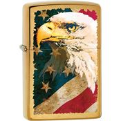 Zippo 15325 Eagle Flag Lighter