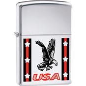 Zippo 15326 USA Ribbon/Eagle Lighter