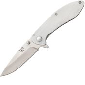 Bear & Son 112 Framelock Knife Stainless Handles