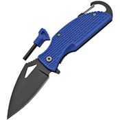 China Made 300454BL Camping Linerlock Knife Blue