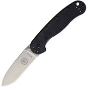 ESEE 1303 Avispa SK5 Carbon Steel Framelock Knife Black Handles