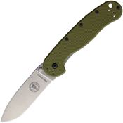 ESEE 1303OD Avispa SK5 Carbon Steel Framelock Knife OD Green Handles