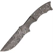 Knife Blanks 136D Hunter Knife Blade Damascus