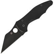 Spyderco 85GPBBK2 Yojimbo 2 Black Knife Black Handles