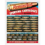 Tin Signs 1001 Remington Sporting Cartridges