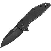 Kershaw 2065 Gravel Assist Open Framelock Knife Blackwash Handles