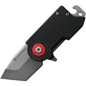 Smith & Wesson 1122566 Benji Tanto Framelock Knife Black Handles