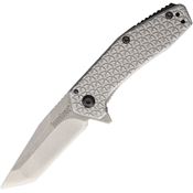 Kershaw 1324 Cathode Assist Open Framelock Knife Gray Handles