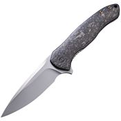 WE 2001B Kitefin Framelock Knife Carbon Fiber Handles