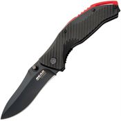 Bear & Son 61103 Sideliner Assist Open Linerlock Knife Black Handles