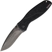 Kershaw 1670BLKDAM Blur Linerlock Knife A/O Blk Dam