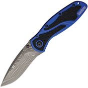 Kershaw 1670NBDAM Blur Linerlock Knife A/O Blue Dam