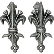 Denix Replicas 11G Fleur de Lis Hangers Antique