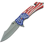 China Made 300371US Eagle Pride Linerlock Knife A/O