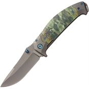 Browning 0374 TDX Linerlock Knife Camo Handles