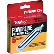 Daisy 7580 Powerline CO2 Cartridge 5ct