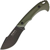 BucknBear 12333P Piranha Fixed Blade Green